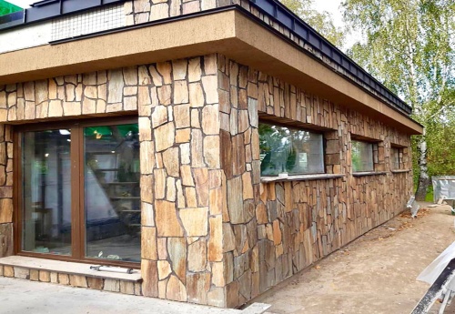 Плитняк кора дерева для фасада купить в Омской области