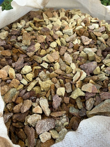 Златолит персиковый декоративная каменная крошка купить в Омской области