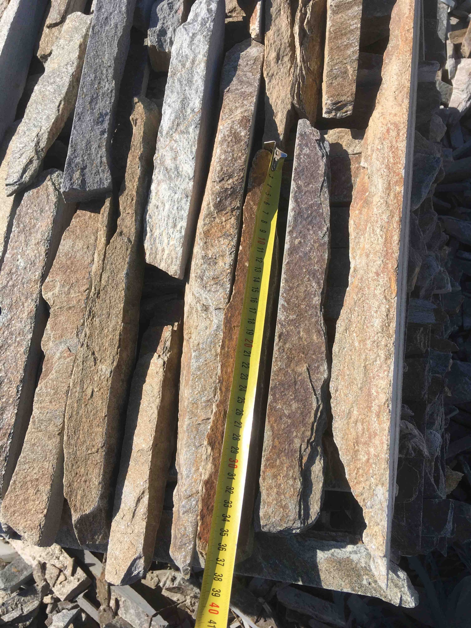 Горбушка златолит мультиколор для облицовки купить в Омской области