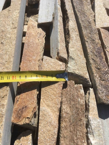 Горбушка златолит золотистый для облицовки купить в Омской области