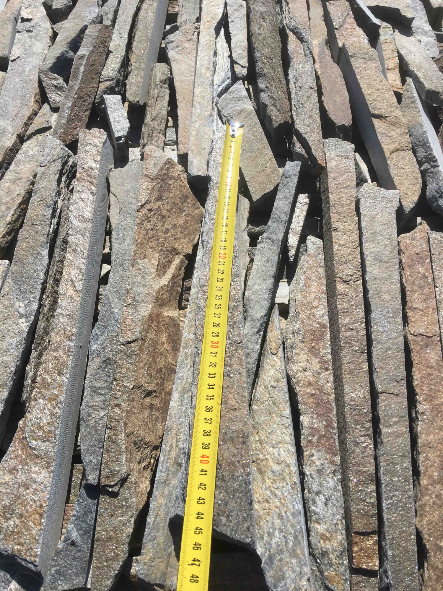 Горбушка златолит мультиколор для облицовки купить в Омской области