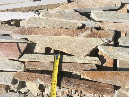 Горбушка златолит золотистый для облицовки купить в Омской области