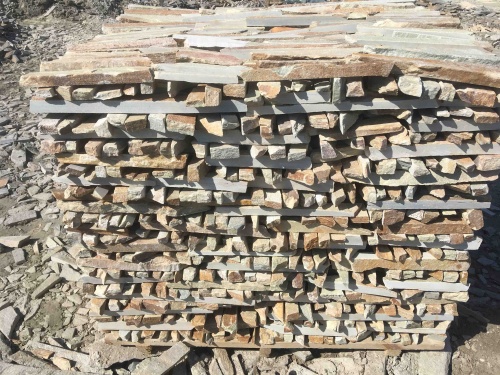 Горбушка златолит золотистый для облицовки купить в Омской области